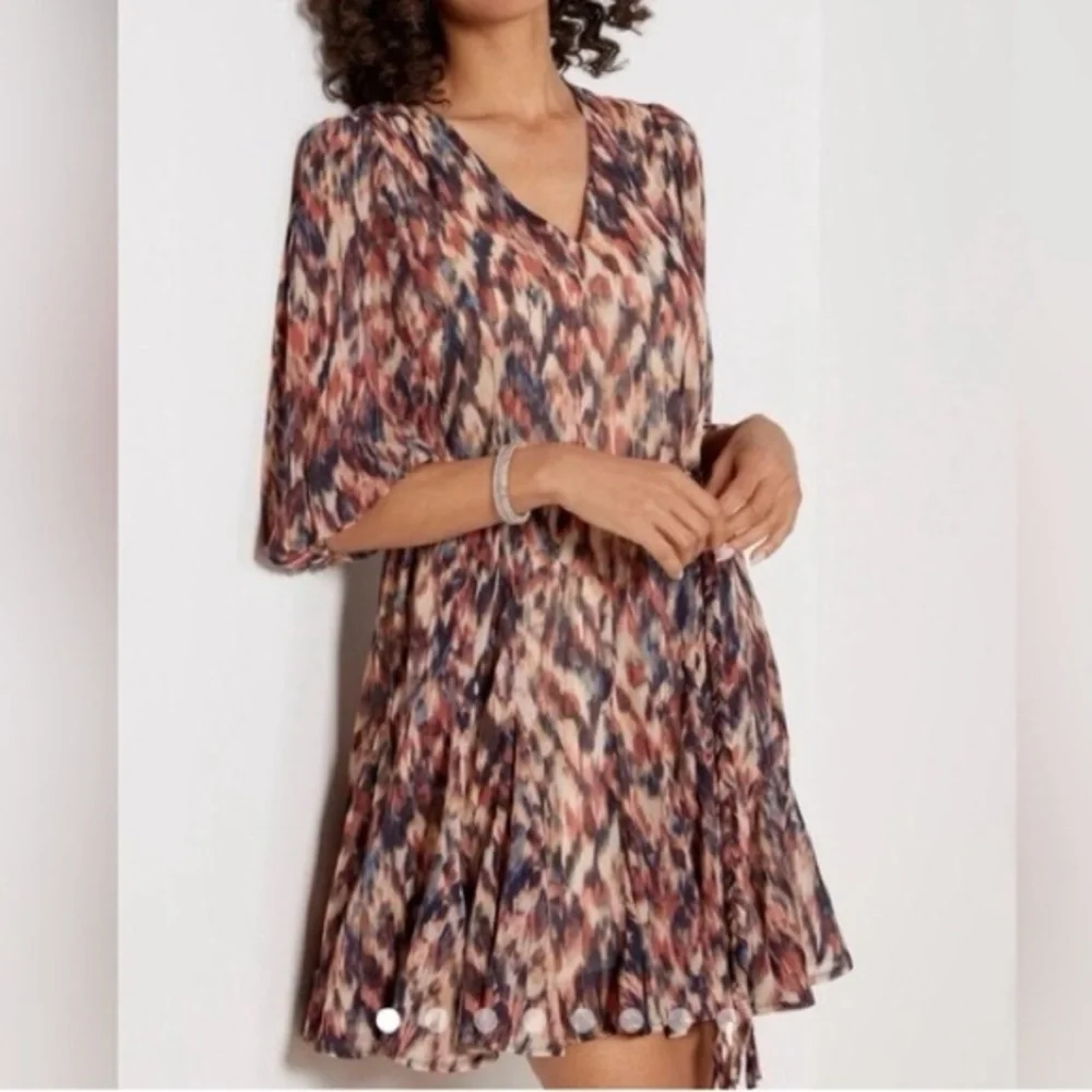 Evereve Flowy Printed Dress